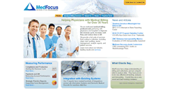 Desktop Screenshot of medfocusrcm.com
